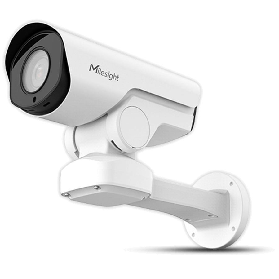 MS-C8267-X20PE - Milesight 4K NDAA AI 20X PTZ Bullet Plus Network Camera - Multi Cable Out