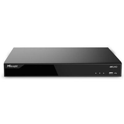 MS-N5016-NPE - Milesight 4K NDAA 16 Channel Pro IP Camera POE NVR LPR Camera Supported
