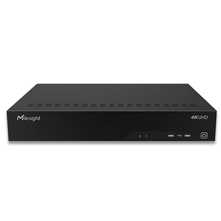 MS-N7032-G - Milesight 4K 32 Channel Pro IP Camera NVR LPR Support