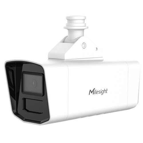 Milesight 4MP 4G,WiFi and Ethernet Solar-powered LPR Security Camera