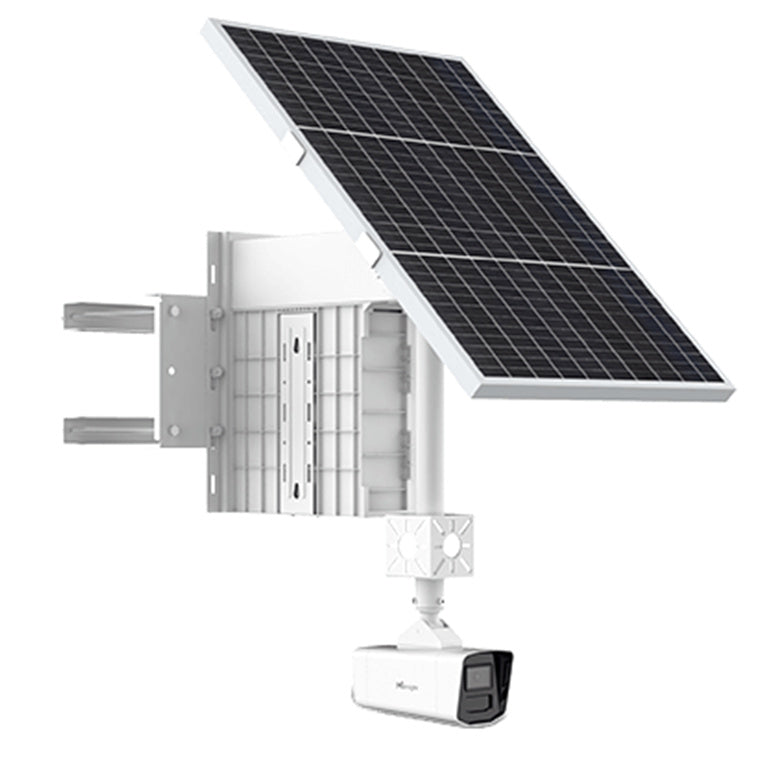 Milesight 4MP 4G,WiFi and Ethernet Solar-powered LPR Security Camera kit