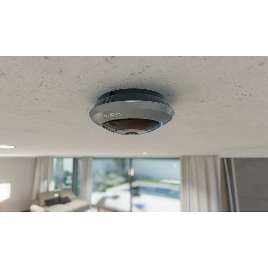 FE-W - Reolink 2K 180 Fisheye Indoor WiFi Camera 2.4 5 GHz Dual-Band WiFi up to 256GB MicroSD