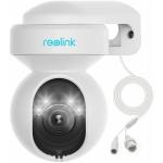 E1-OUTDOOR Pro - Reolink 8MP/4K Outdoor PTZ Wi-Fi Camera,2.4/5 GHz Dual-Band WiFi,up to 256GB MicroSD Range