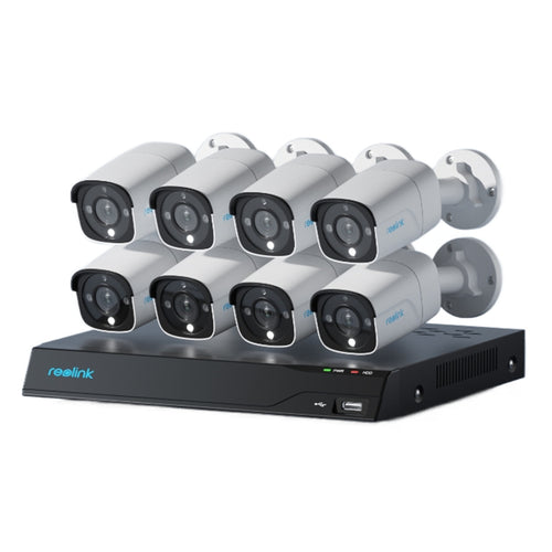 NVS16-12MB8 - Reolink 4K+ 16 Channel NVR Surveillance System with Built-in 4TB HDD Range