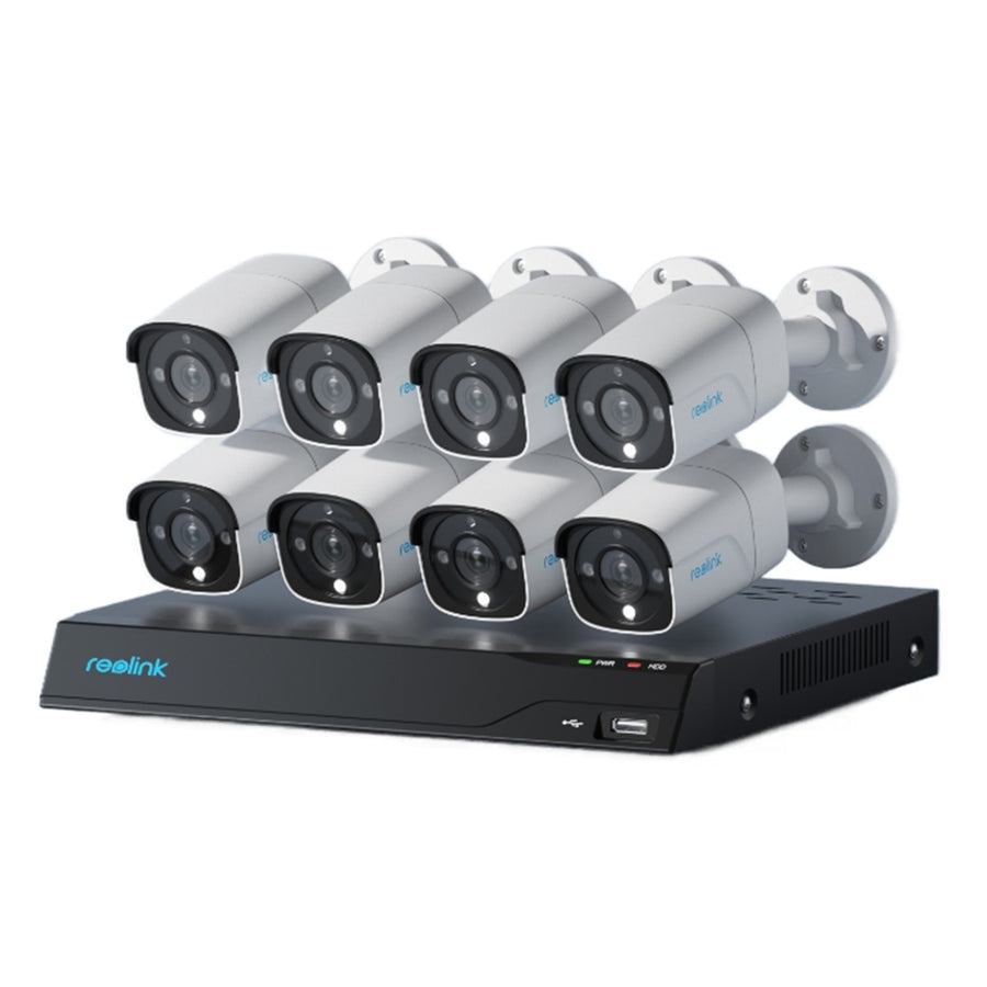 Reolink  NVS16-12MB8 12MP/4K+ 16 Channel NVR Surveillance System with 4TB HDD