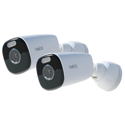 Reolink  Argus Eco Pro 5MP/2K+ Outdoor Wire-Free Battery Camera with Spotlight - 2 Pack
