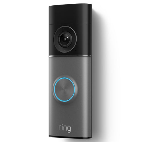 RING Wired Video Doorbell 4K Pro - Plug-In - Deep Silver