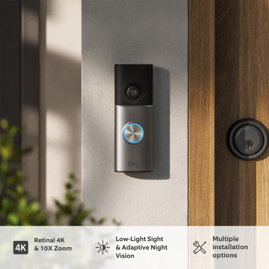 RING Wired Video Doorbell 4K Pro (3rd Gen) DIN RAIL
