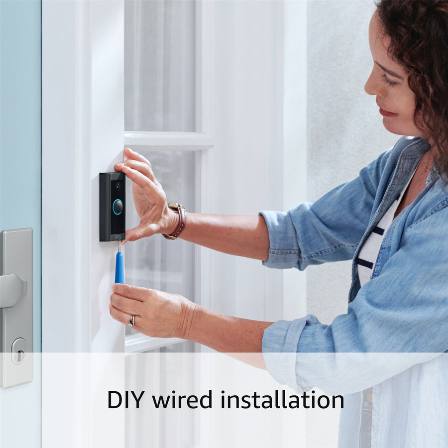B091D9R5XX - Ring Doorbell Wired (8V) + Adapter
