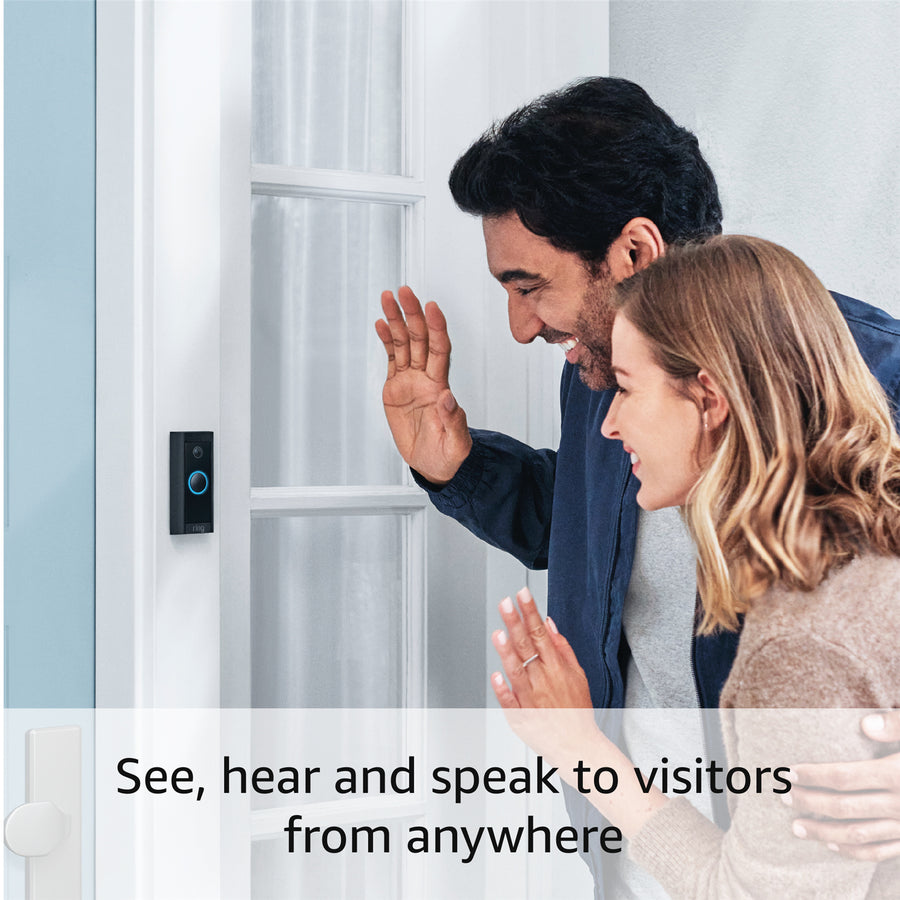 B091D9R5XX - Ring Doorbell Wired (8V) + Adapter