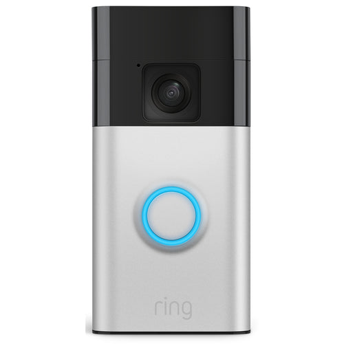 B0BZWRSRWV - Ring Battery Video Doorbell Satin Nickel