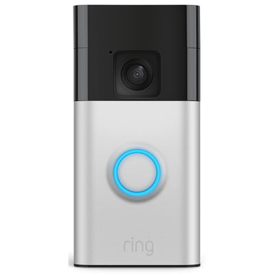 RING  Battery Video Doorbell - Satin Nickel