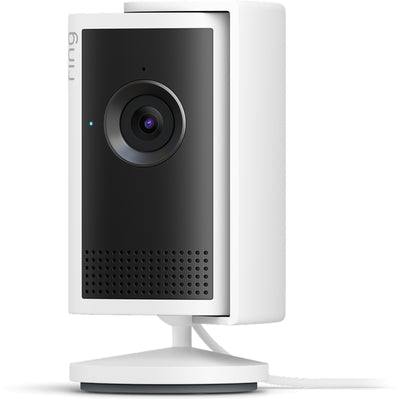 RING  Indoor Camera Plus 2K Security Camera Plug-In - White