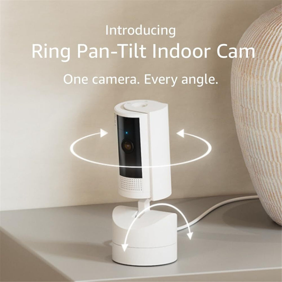 B0CG2TPLJV - Ring Pan - Tilt Indoor Cam White