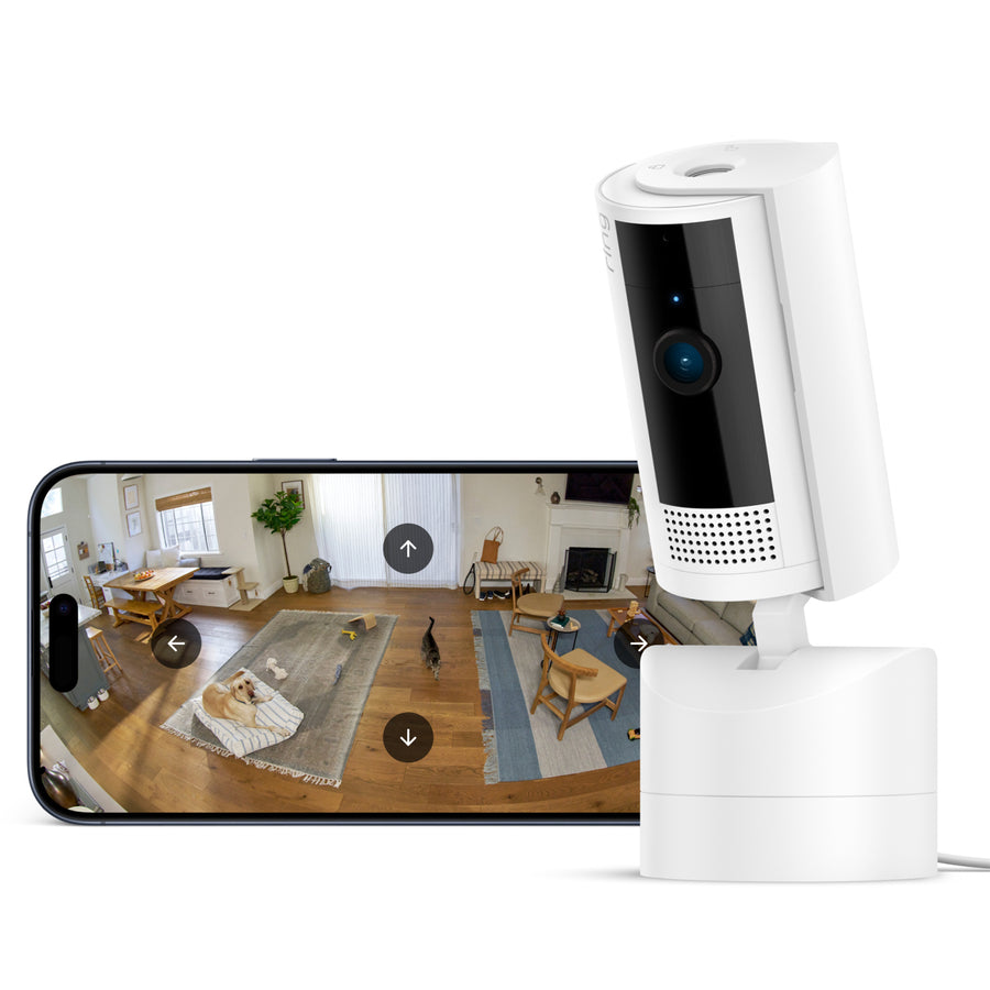 B0CG2TPLJV - Ring Pan - Tilt Indoor Cam White