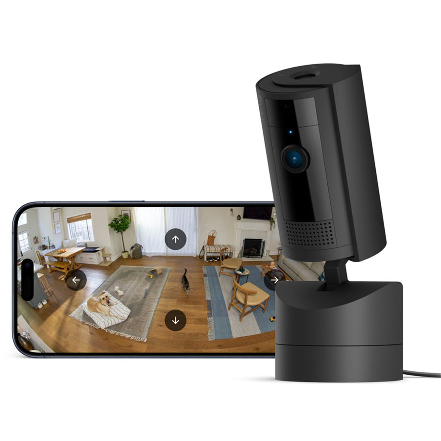 RING  Pan-Tilt Indoor Camera - Black