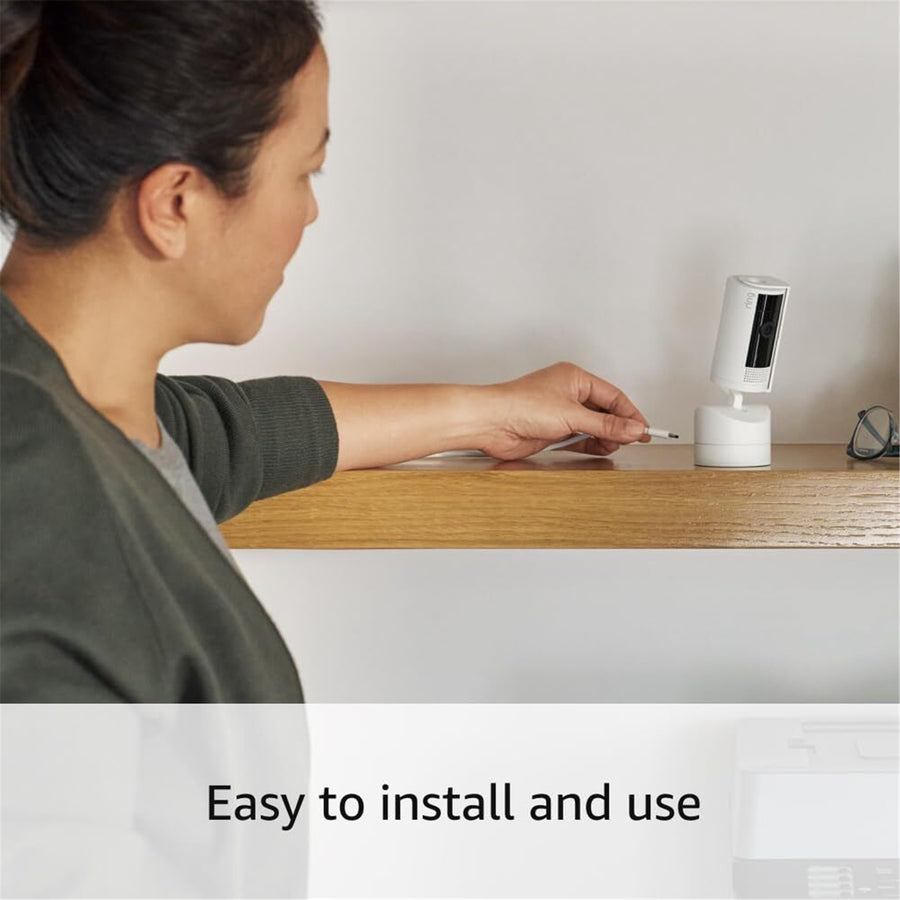 B0CG2TMYDG - Ring Pan - Tilt Indoor Cam Black