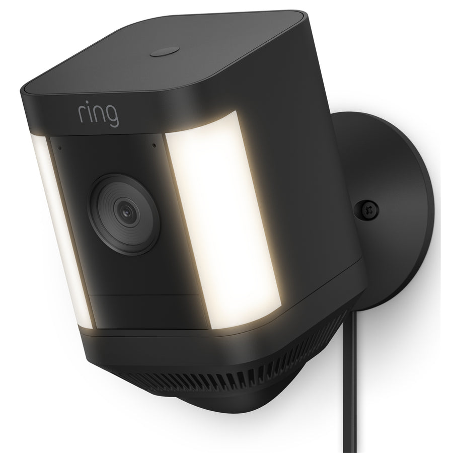 RING  Spotlight Cam Plus Plug-in - Black