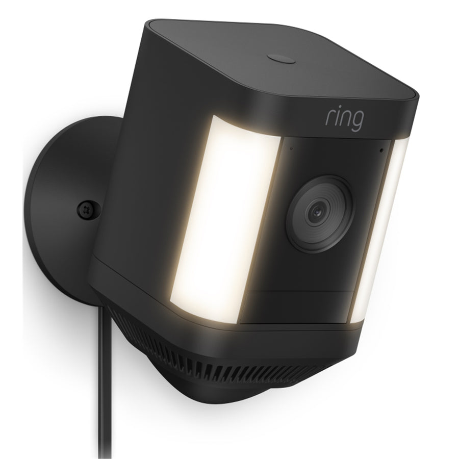 RING  Spotlight Cam Plus Plug-in - Black