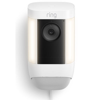 RING B09DR88WLB - Spotlight Cam Pro Plug In White