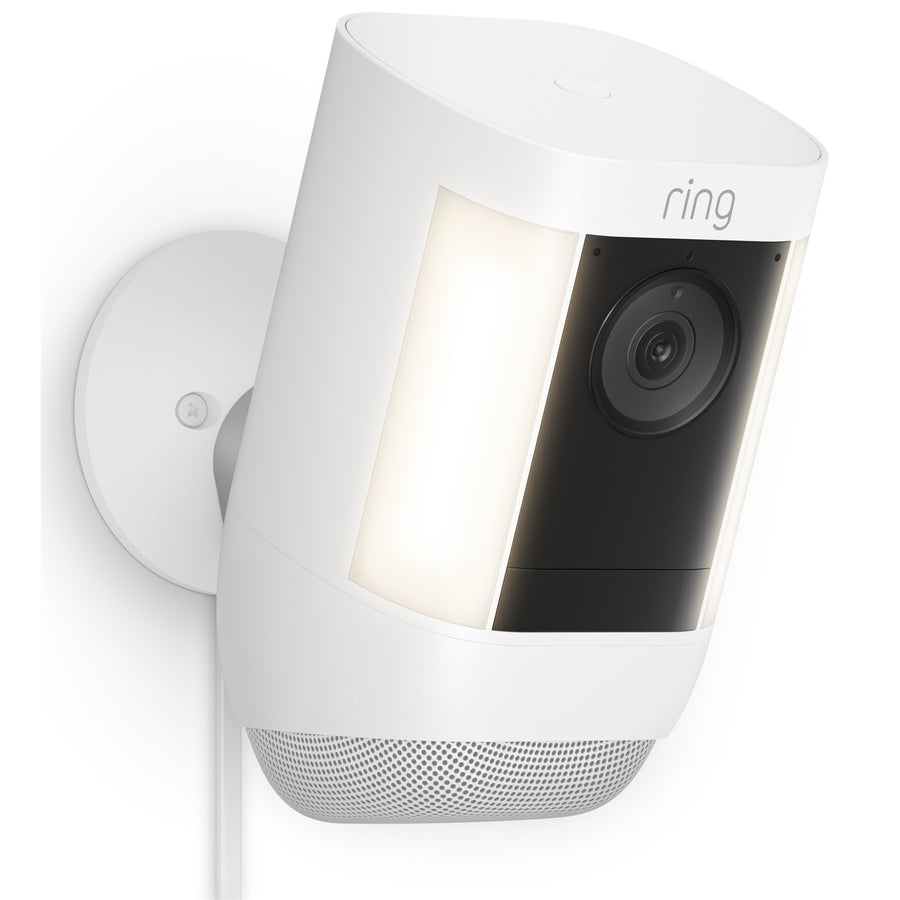 RING B09DR88WLB - Spotlight Cam Pro Plug In White