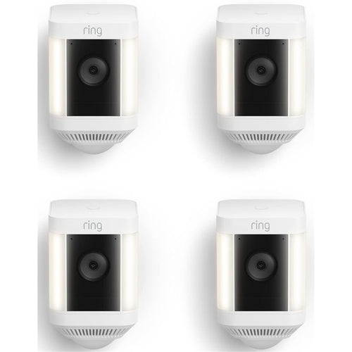 RING B0B7Q8JLGK - Spotlight Cam Plus Battery 4 pack White