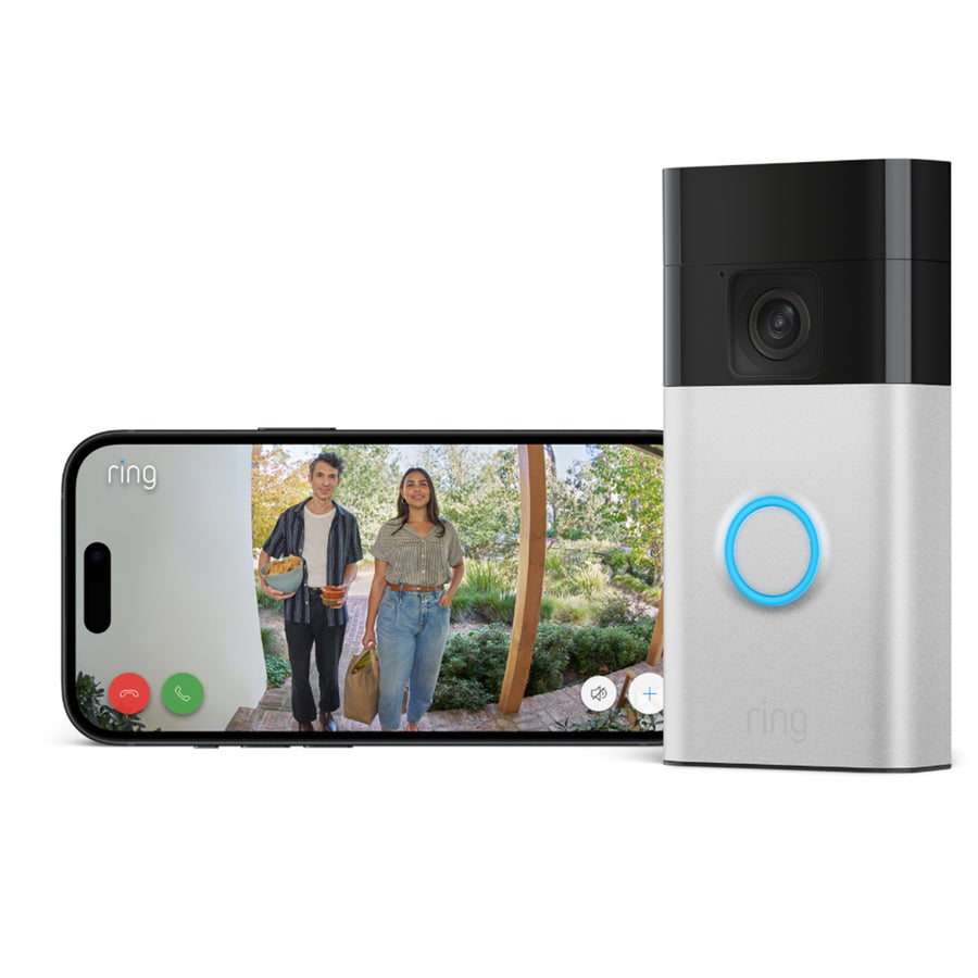 B0BFJNDSJR - Ring Battery Video Doorbell Plus with Chime bundle