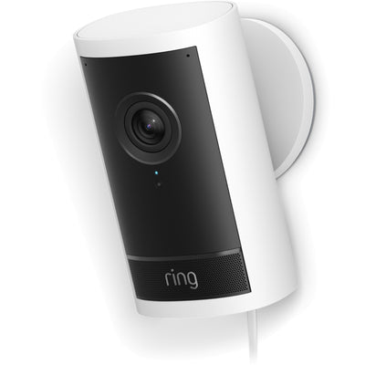 RING  Outdoor Camera Pro 4K Plug-In - White