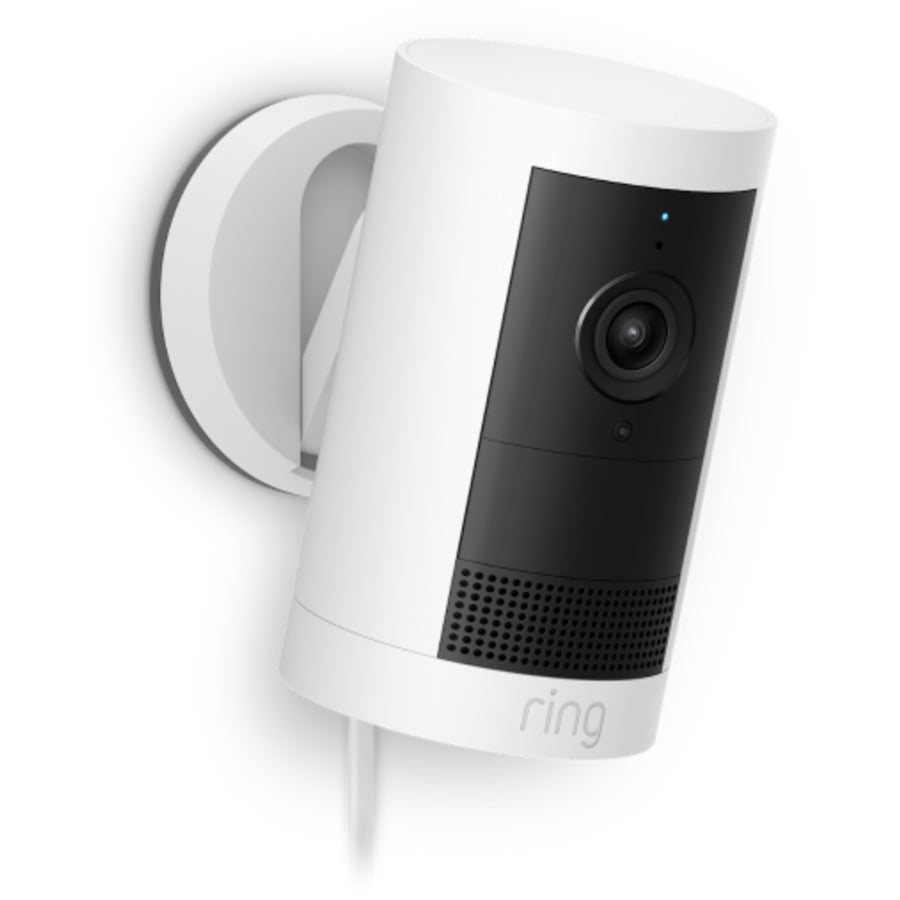 RING  Outdoor Camera Plus 2K Plug-In - White