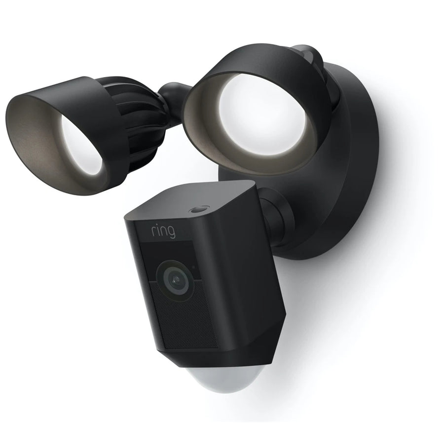 RING  Floodlight Cam Wired Plus - Black