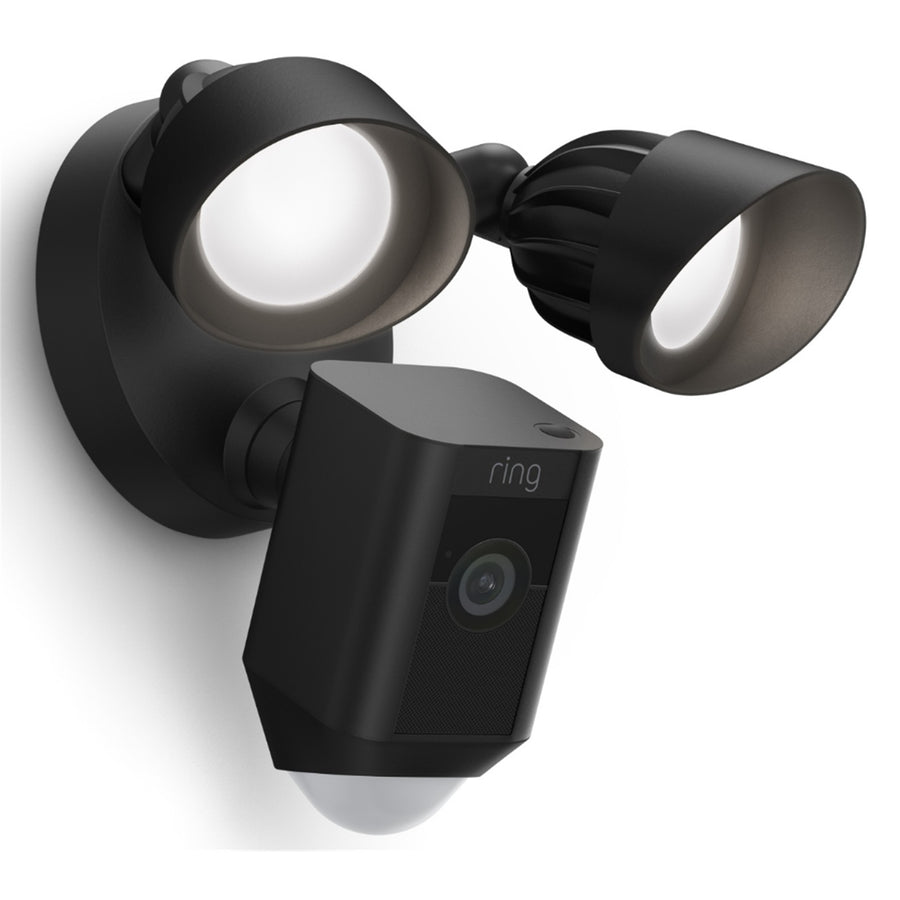 RING  Floodlight Cam Wired Plus - Black