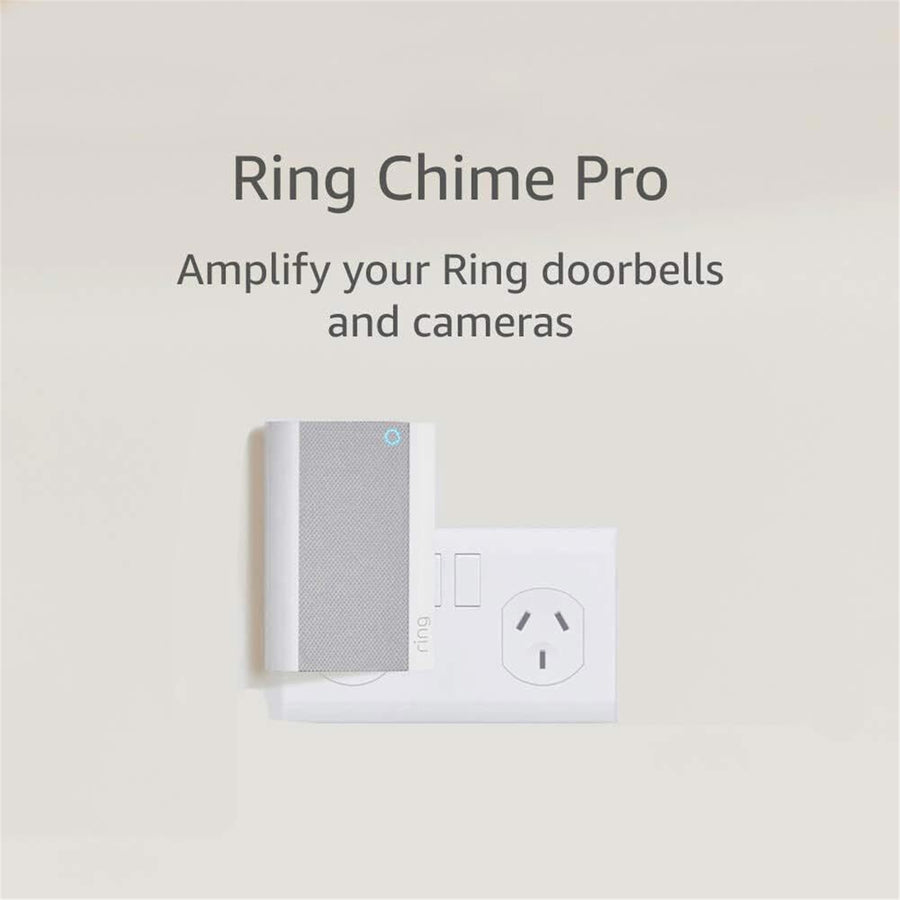 RING Chime Pro (2nd Gen) - Extends Coverage for Ring Devices - Built-In Nightlight