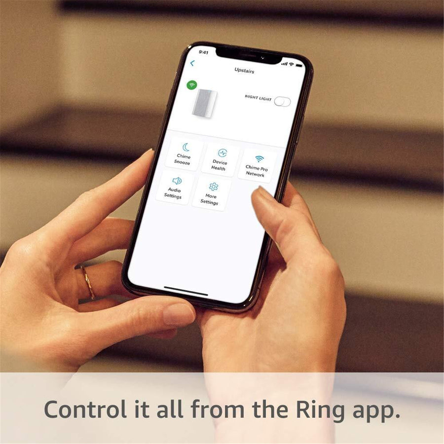 RING Chime Pro (2nd Gen) - Extends Coverage for Ring Devices - Built-In Nightlight