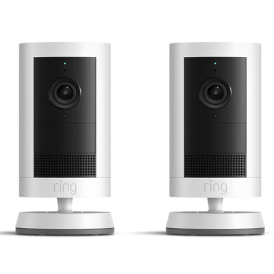 RING  2-Pack Outdoor Camera Plus 2K Battery - White