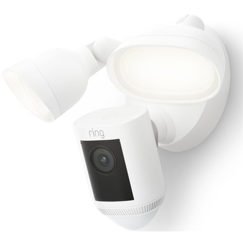 Ring Floodlight Camera Wired Pro - White