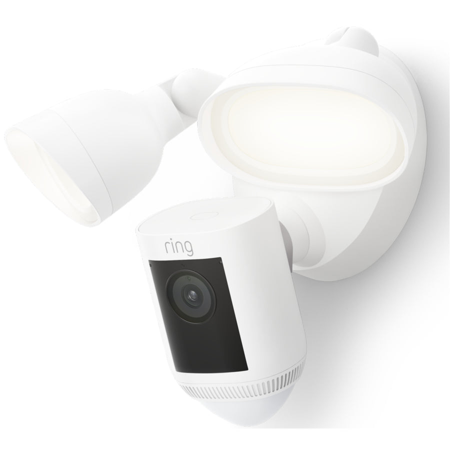 Ring Floodlight Camera Wired Pro - White