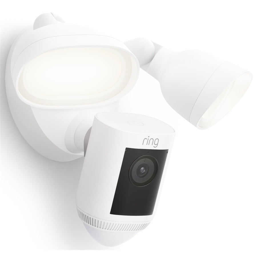 Ring Floodlight Camera Wired Pro - White