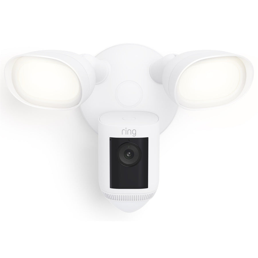 Ring Floodlight Camera Wired Pro - White