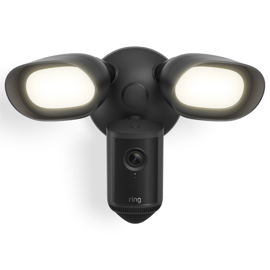 B0DYWVRGXH - Ring Floodlight Camera Pro (2nd Gen) Black Wired (1 pack)