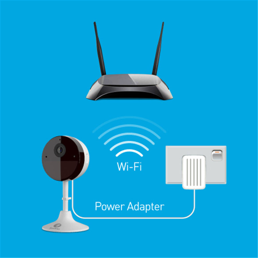 SWIFI-2KICAM-AU - Swann 2K Indoor Wi-Fi Security Camera - 1 Pack