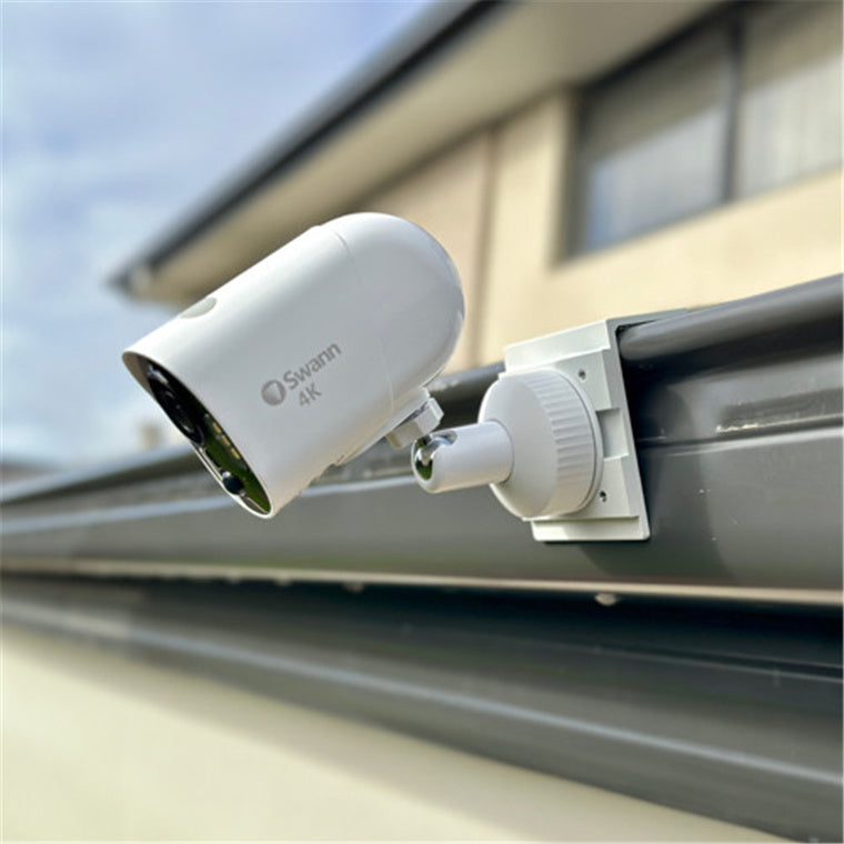 SWACC-GUTTERMTV2-GL - Swann Regenrinnen-/Zaunhalterung für MaxRanger Solar & Minicam, AllSecure, Xtreem4K, Evo 2K Kamera