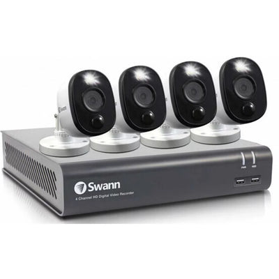 SWDVK-445804WL-AU - Swann DVR4-4580V 1080p/Voice Control/1TB/ 4 x PRO-1080MSFB SWL Cam
