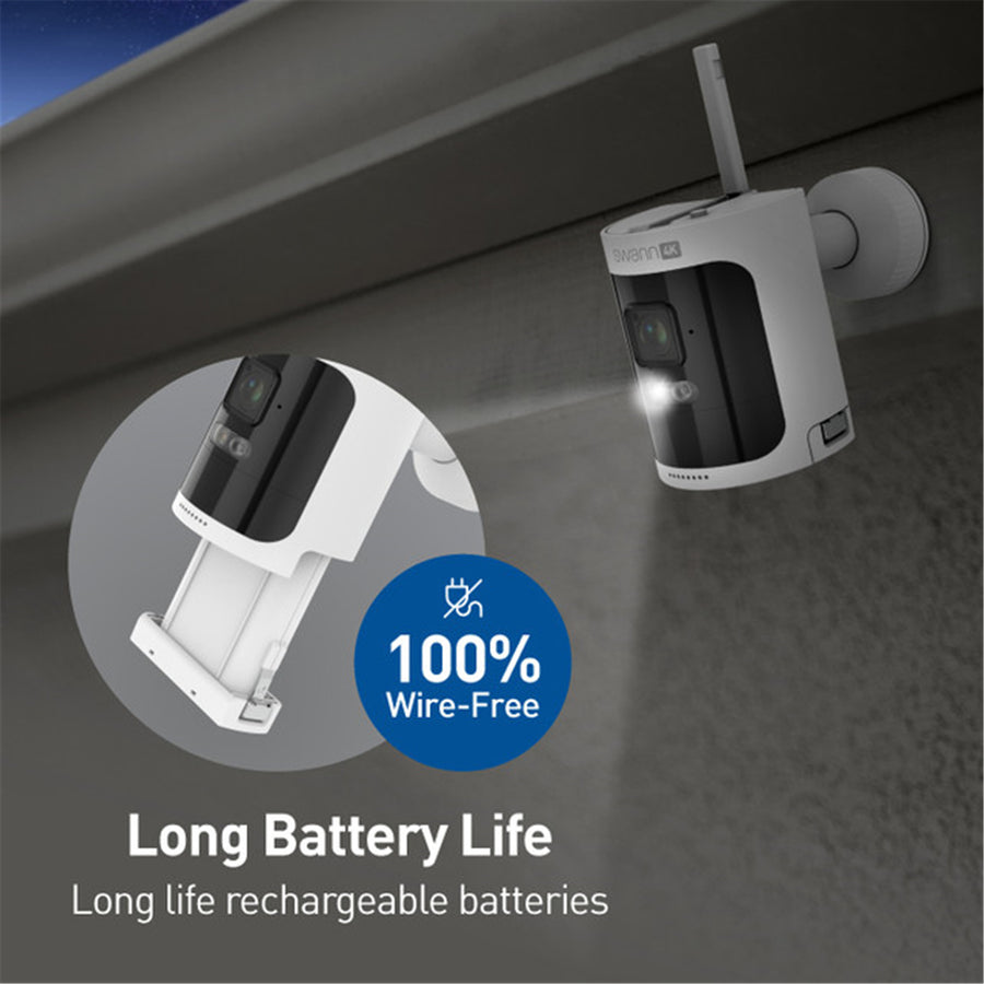 Swann AllSecure4K  8MP/4K Outdoor Wire-Free Security System - 4 Pack