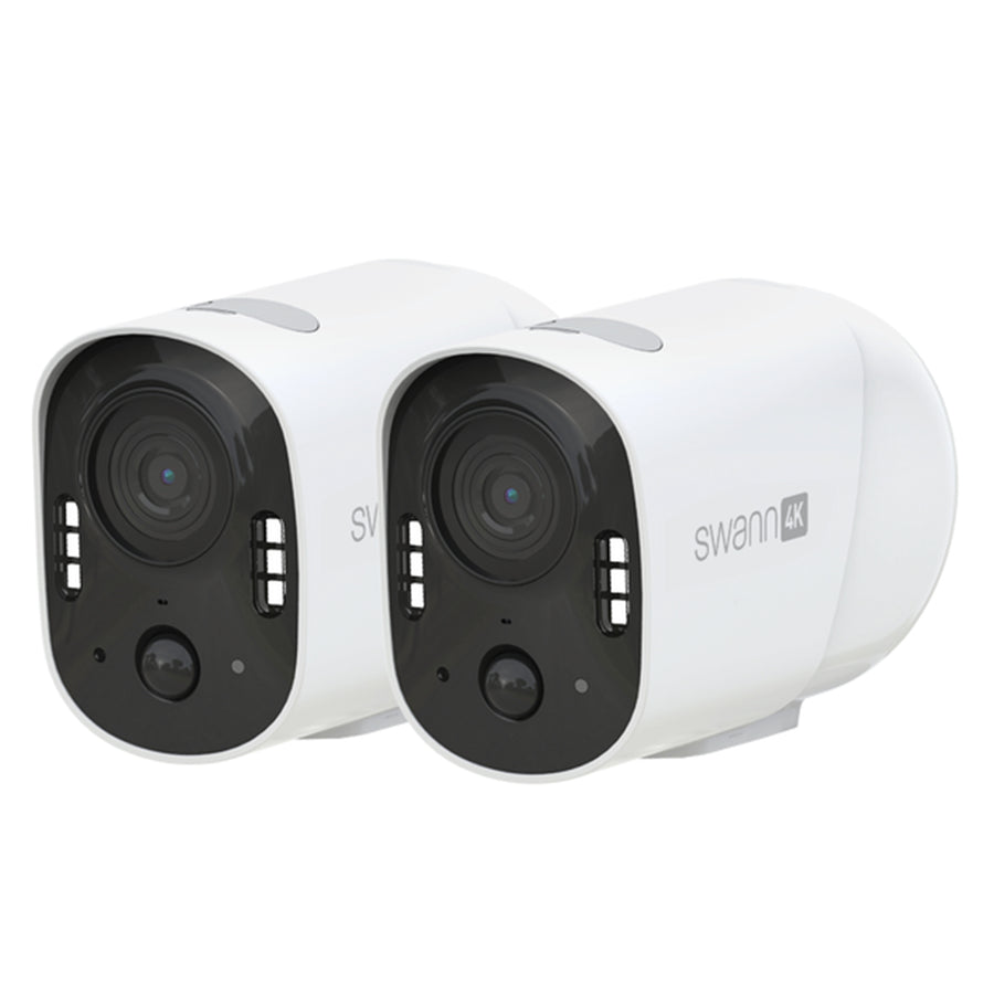 Swann Xtreem4K  8MP/4K Outdoor Wire-Free Security Camera - 2 Pack