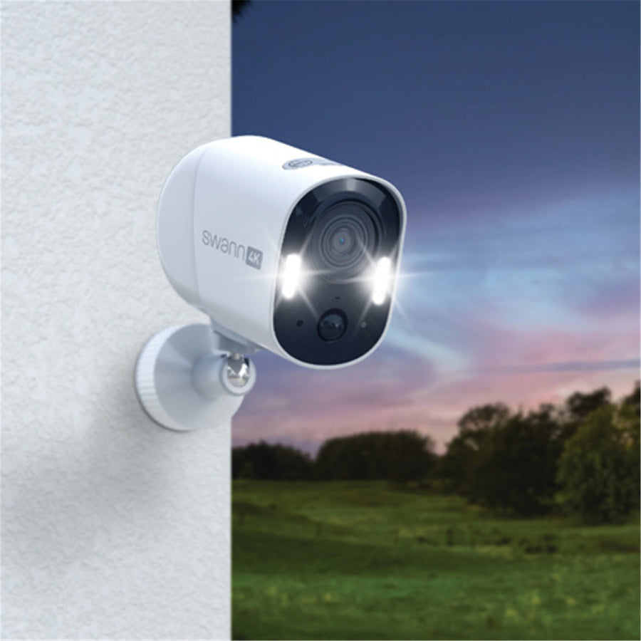 Swann Xtreem4K  8MP/4K Outdoor Wire-Free Security Camera - 2 Pack