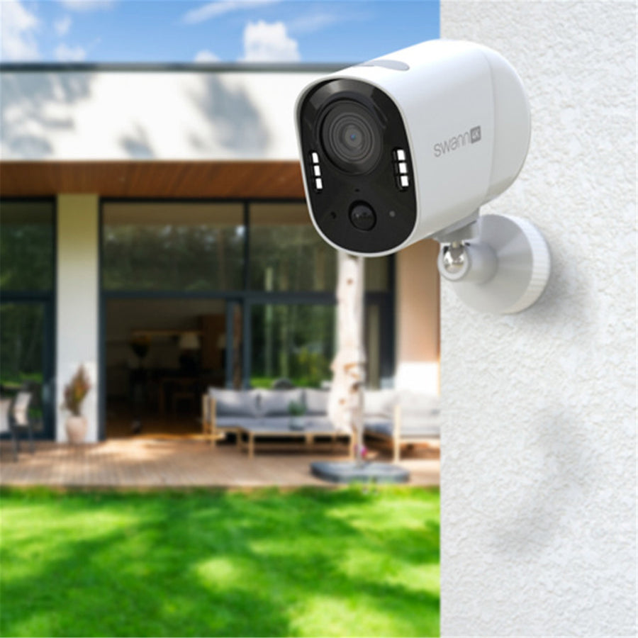 SWIFI-4KXTRMPK2-GL - Swann Xtreem 4K Battery Cam w/32GB Card/2x Spotlights/USB-C & screw in mount - 2 Pack
