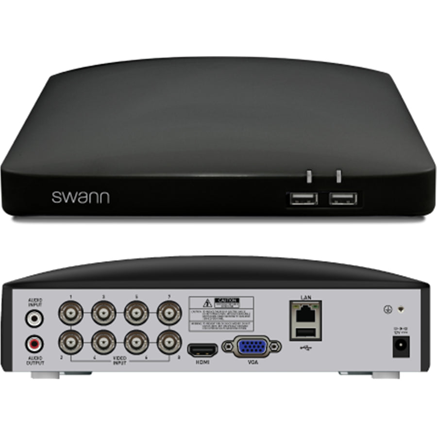 SWDVK-8468062KMQB-AU - Swann DVR8-4680 2K / 1TB / 6x PRO-2KMQB 2K SwannForce Bullet Analog CCTV Cams w/ Mics