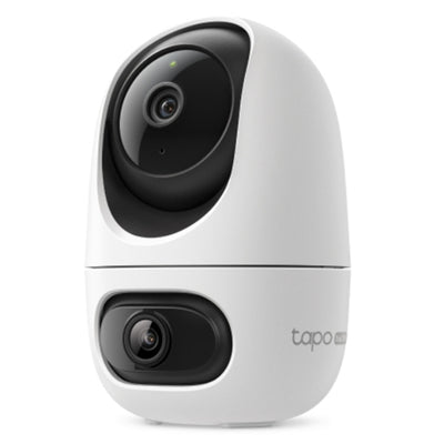 TP-Link Tapo C245D Dual Lens 3MP/2K Indoor PT Wi-Fi Camera -White
