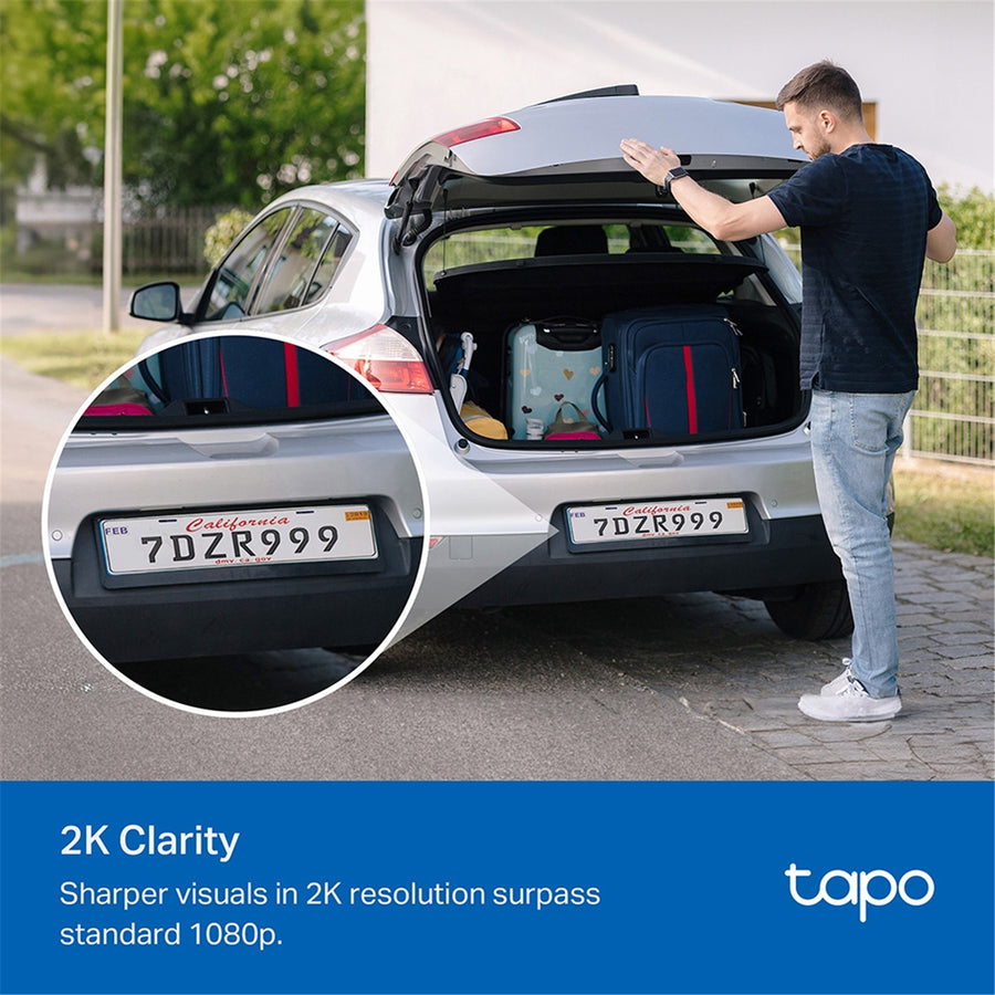 TP-Link Tapo C410 3MP/2K Outdoor Wire-Free Battery Camera - 2 Pack