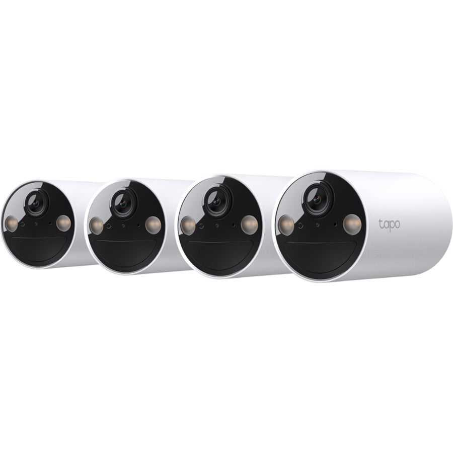 TP-Link Tapo C410 3MP/2K Outdoor Wire-Free Battery Camera - 4 Pack